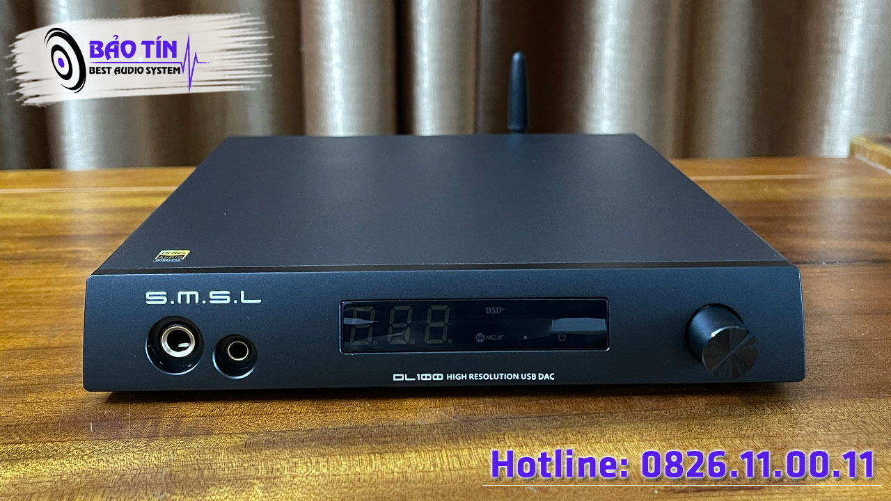 SMSL DL100: DAC Hi-Res giá rẻ với hiệu năng ấn tượng